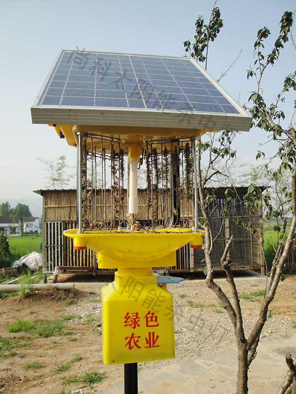 家禽養殖場使用太陽能殺蟲燈案例